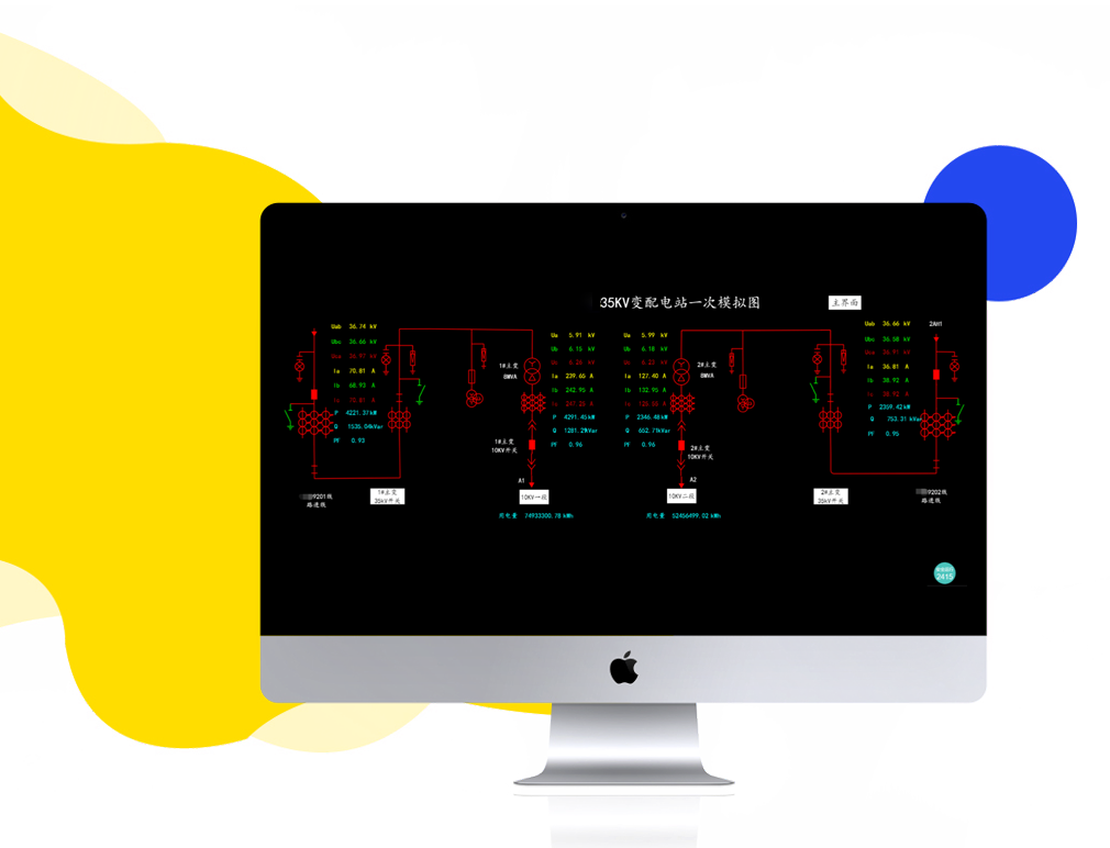 某工廠配電運(yùn)維管理平臺(tái)